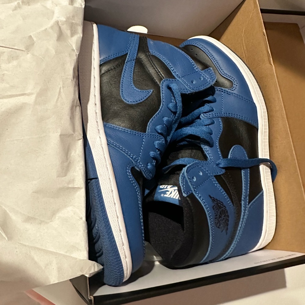 Nike Jordan blue and black
